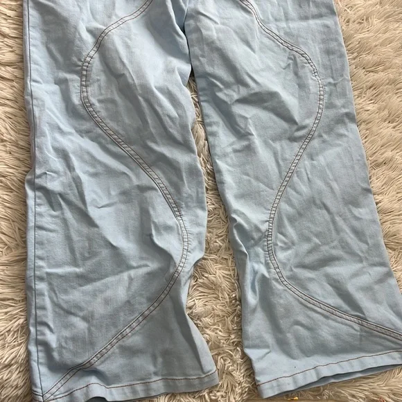 BY.DYLN Ramona Wide Leg light blue
